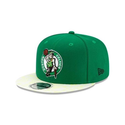 Sapca New Era Boston Celtics NBA Visor Flare 9FIFTY Snapback - Verzi